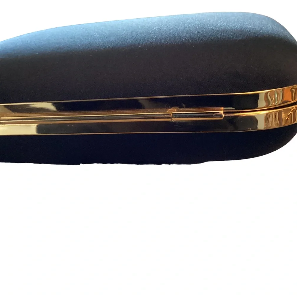 Columbine evening bag in navy EUC - Picture 3 of 4